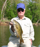 Ted with catch of the day!