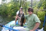 John and Hunter with fat 2 pounder
