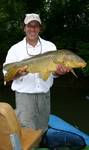 Bob M takes 17 lb carp-fought like a striper !