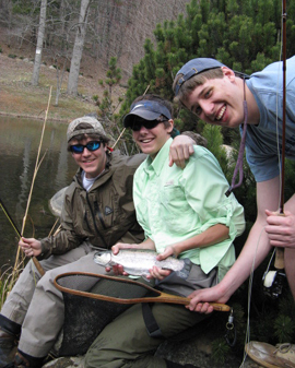 Guided fishing trips