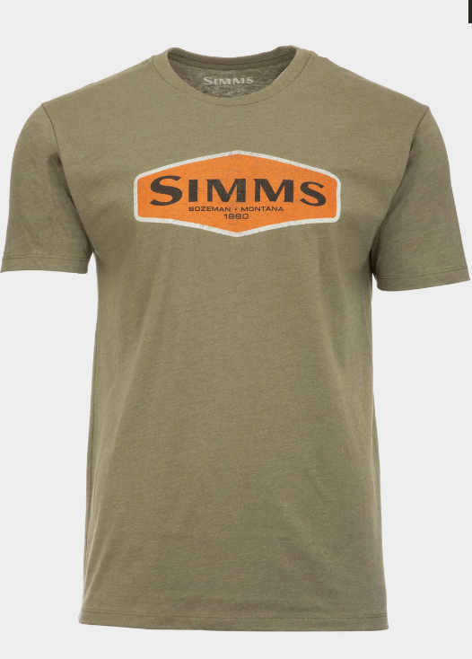 Simms M's Logo Frame T-Shirt