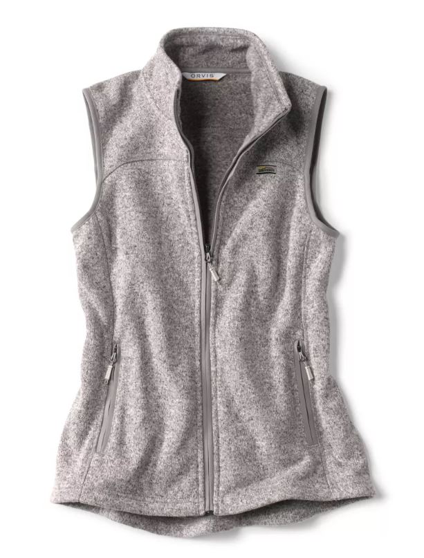Orvis W's Recycled Sweater Fleece Vest