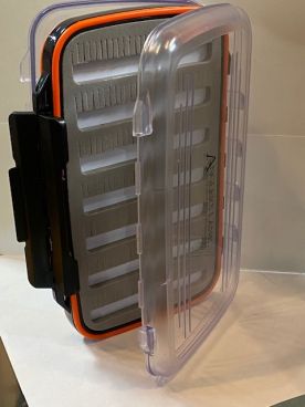 Anglers Lane Watertight 2-sided fly box 7.5" x 4.5" x 1.75"