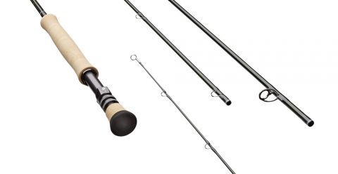 Sage R8 596-4 Core Fly Rod 5WT 9'6 L 4 PC Fighting Butt: Angler's