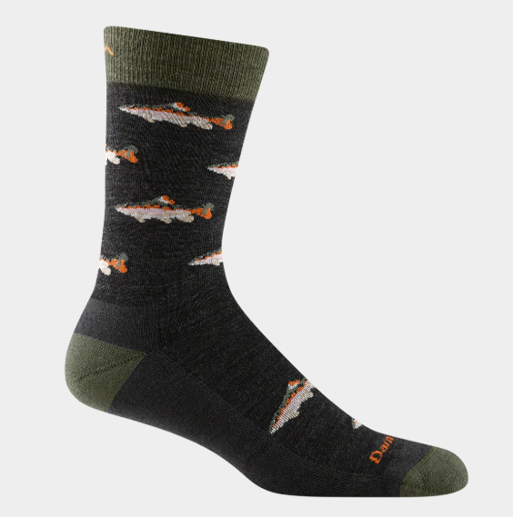 Darn Tough M's Spey Fly Crew Lightweight Lifestyle Sock
