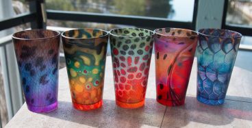 DeYoung New Fish Flank Pilsner Glass