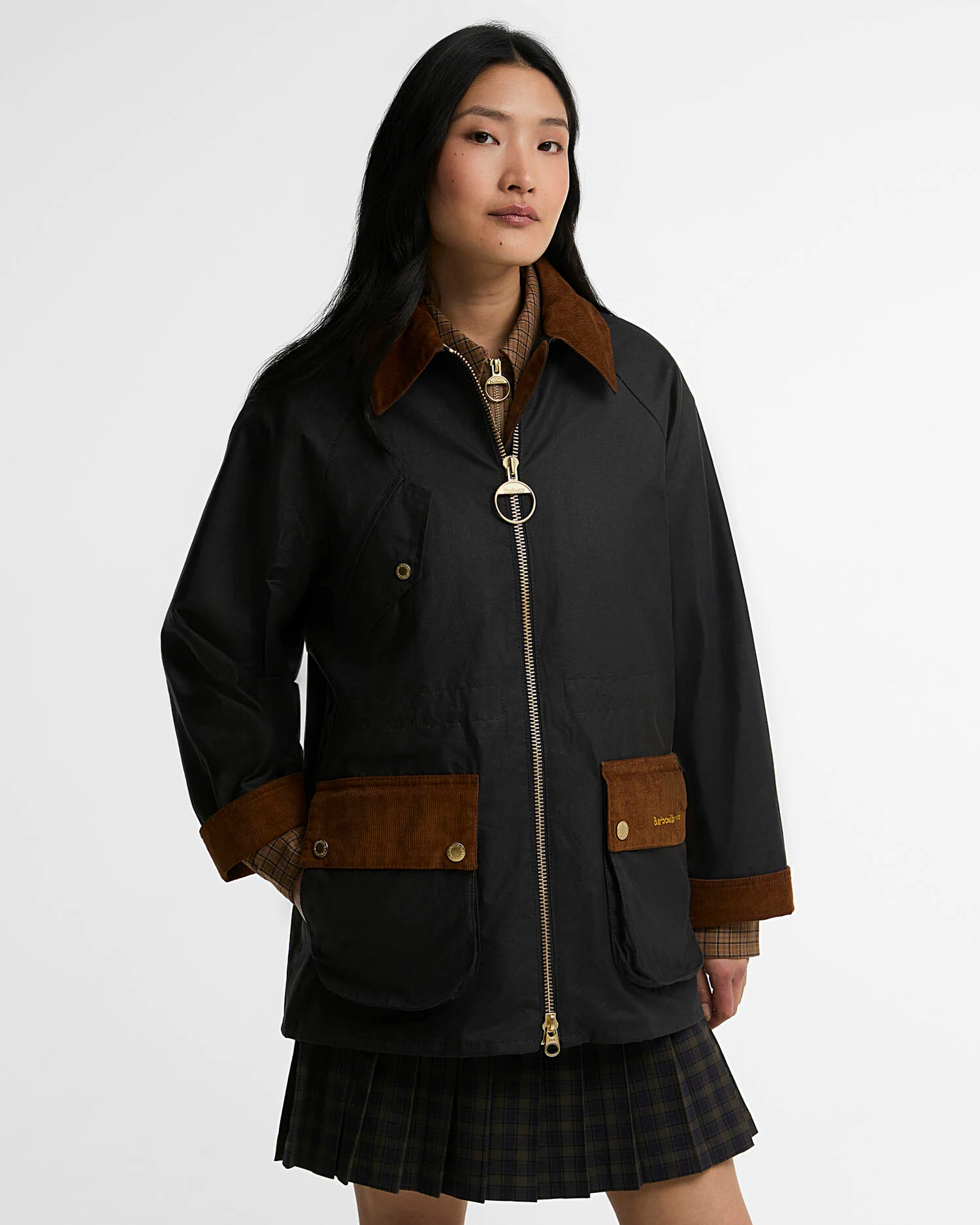 Barbour Treeton Waxed Jacket - Womens