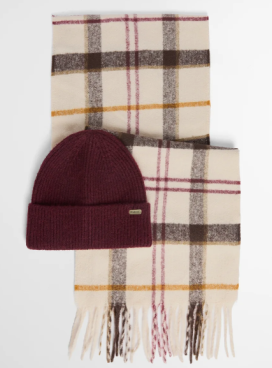 Barbour Olivia Beanie & Scarf Gift Set