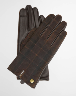 Barbour Scarlet Tartan Gloves