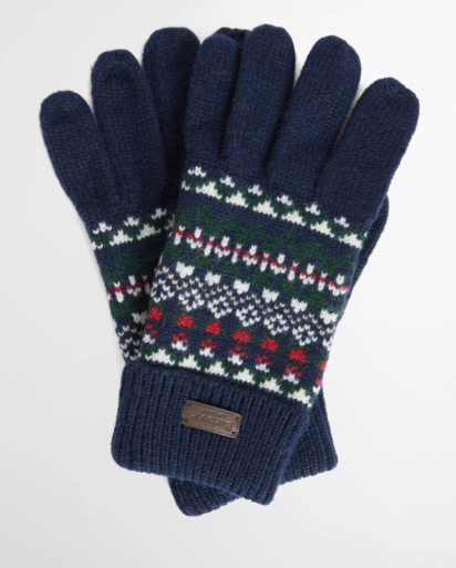 Barbour Marlow Fairisle Knitted Gloves