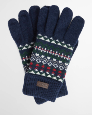 Barbour Marlow Fairisle Knitted Gloves