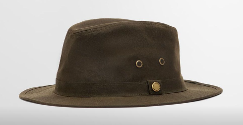 Barbour Crayton Wax Safari Hat