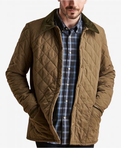 barbour quilted jacket mens