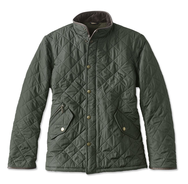 Barbour Powell Quilted Jacket: Angler's Lane Virginia Fly Fishing